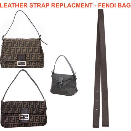 fendi strapless top|replacement strap for Fendi bag.